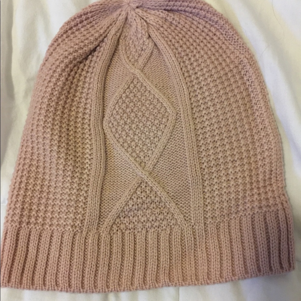 Pink never worn beanie